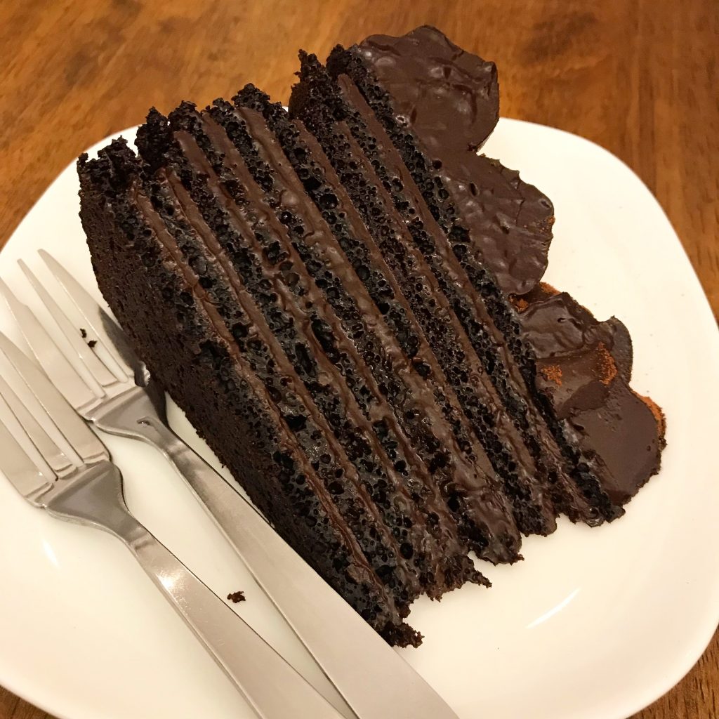 18 Layers Chocolate Cake